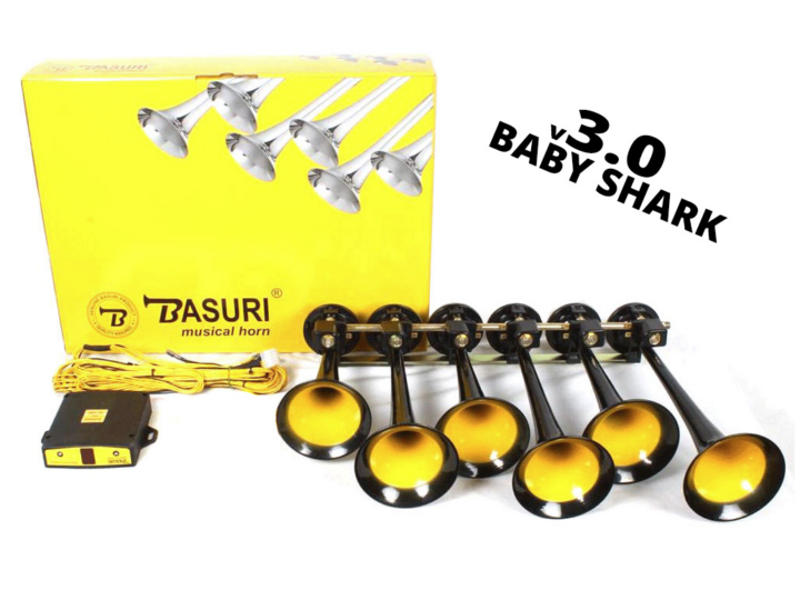 Basuri Babyshark 3.0 Luchthoorn