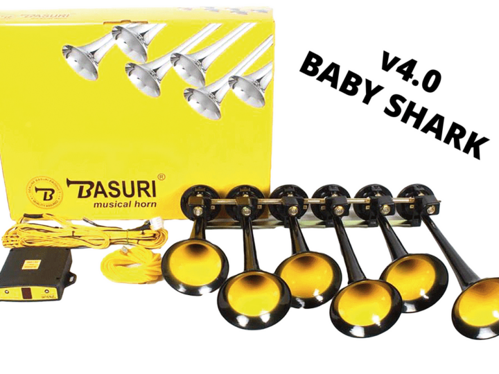 Basuri Baby shark 4.0 luchthoorn