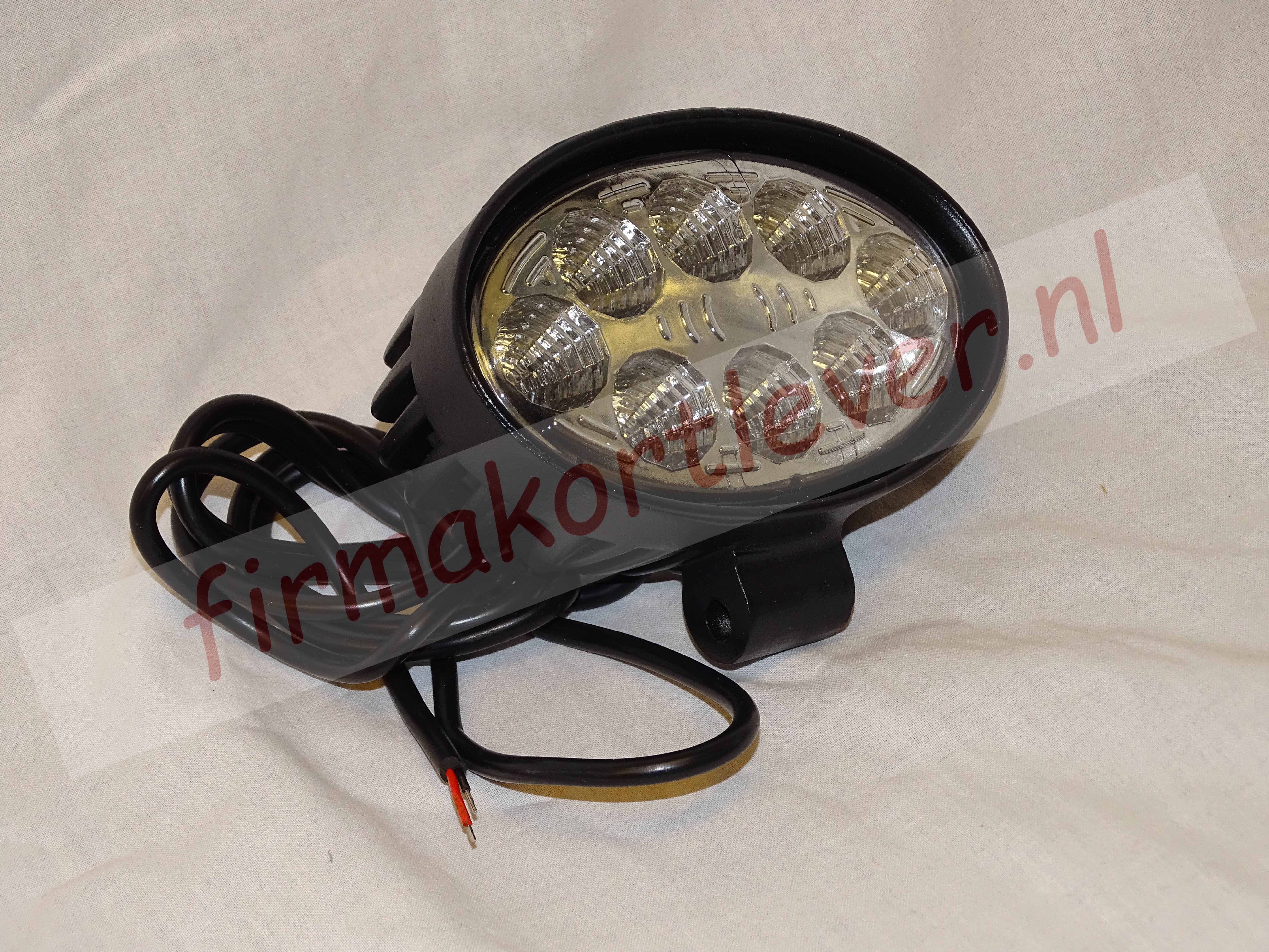 KSG LED werklamp ovaal 24W 9-32v