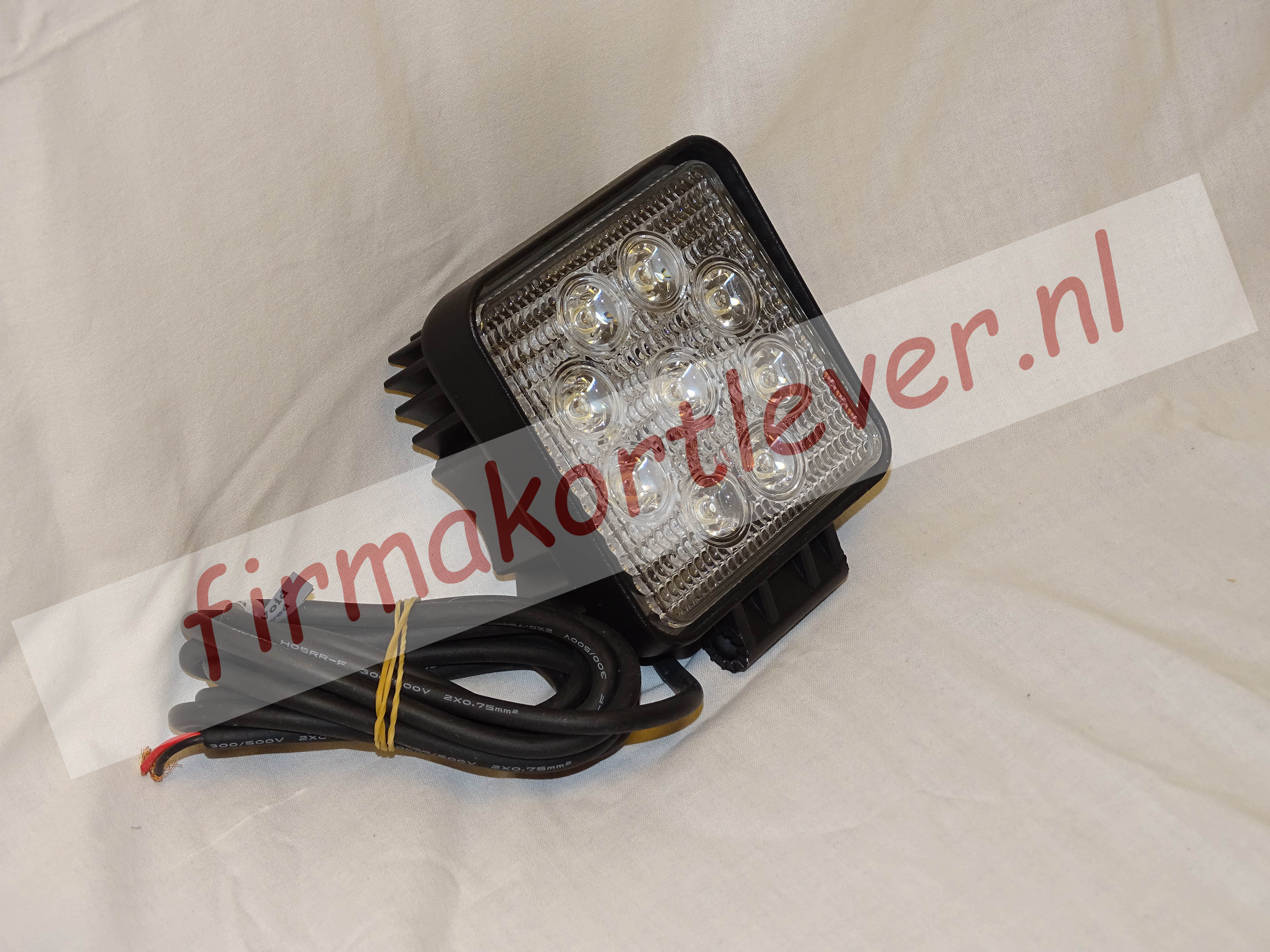 KSG LED werklamp 27W Radio Ontstoord