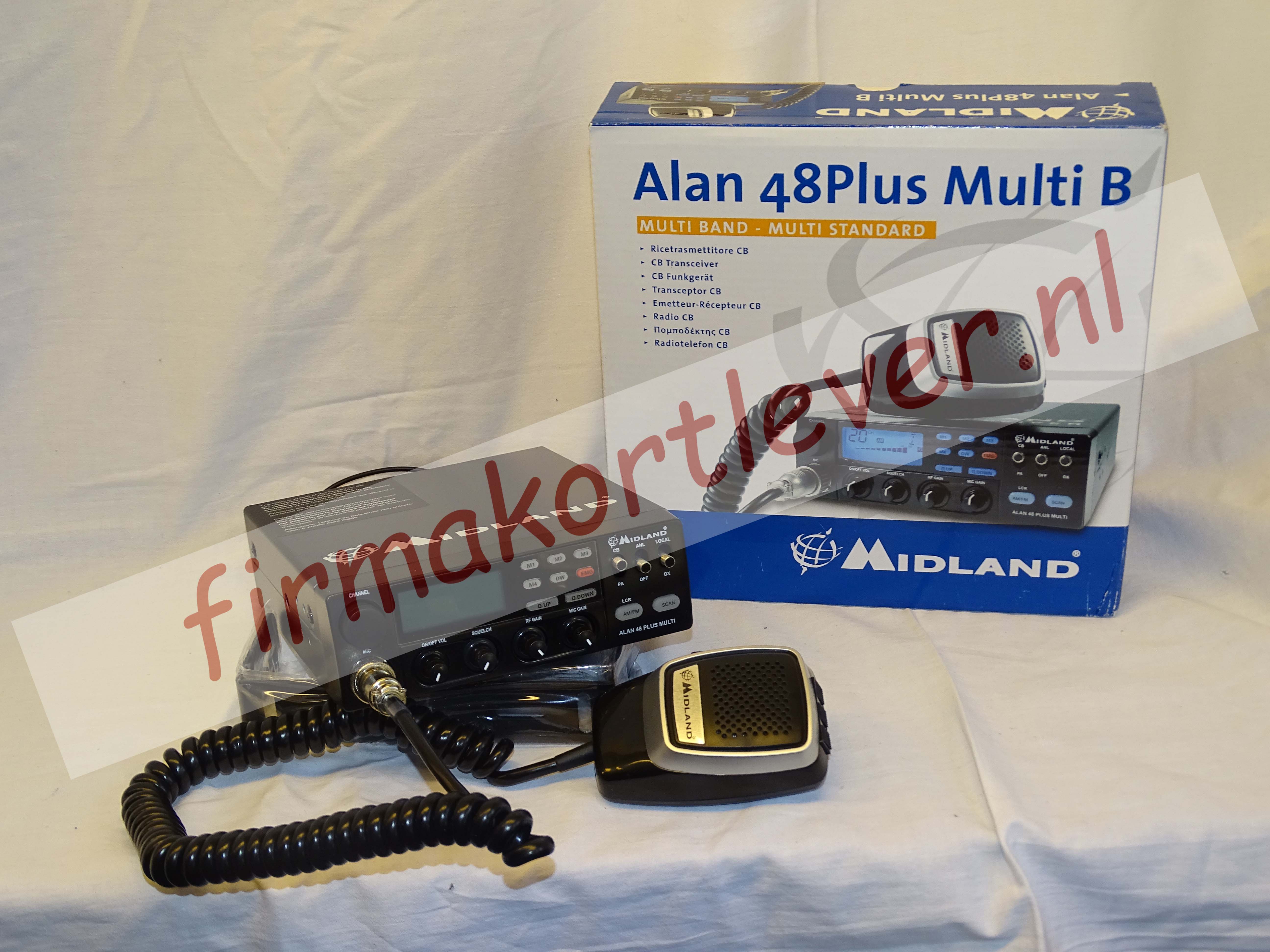 Midland 27 MC zender-ontvanger Midland Alan 48Pro 12/24 volt