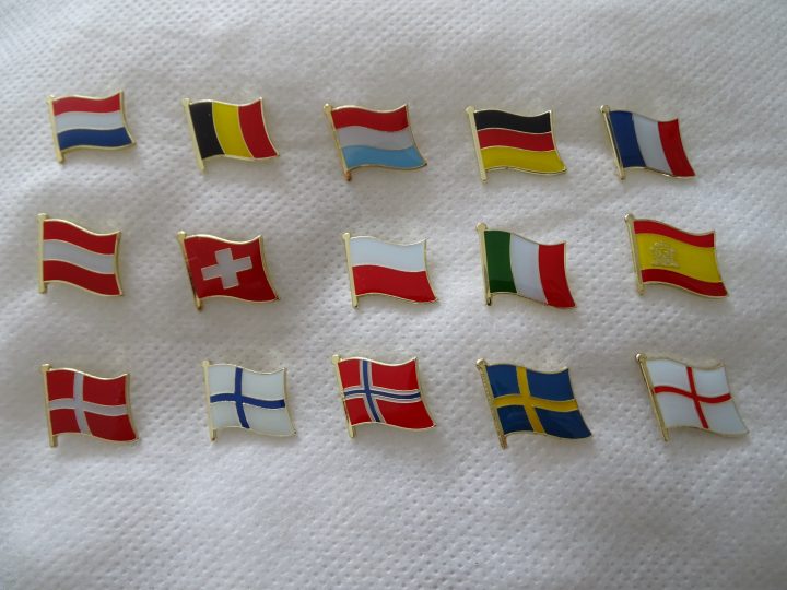 Pins van diverse landen - Landen pins