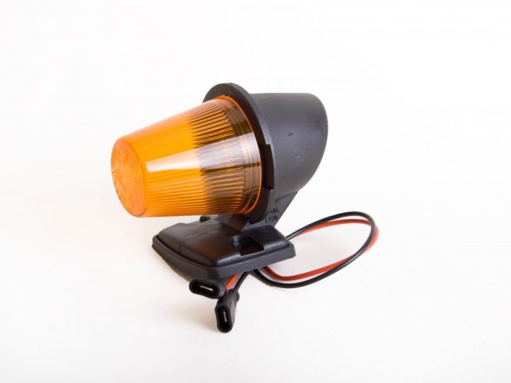 Vignal toplamp met zwart huis diverse kleuren