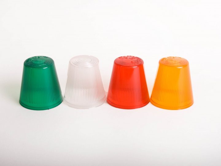 Vignal toplamp lenzen diverse kleuren