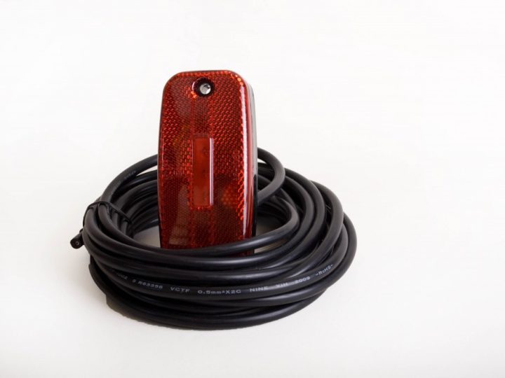 Hella LED positielamp rood met reflector