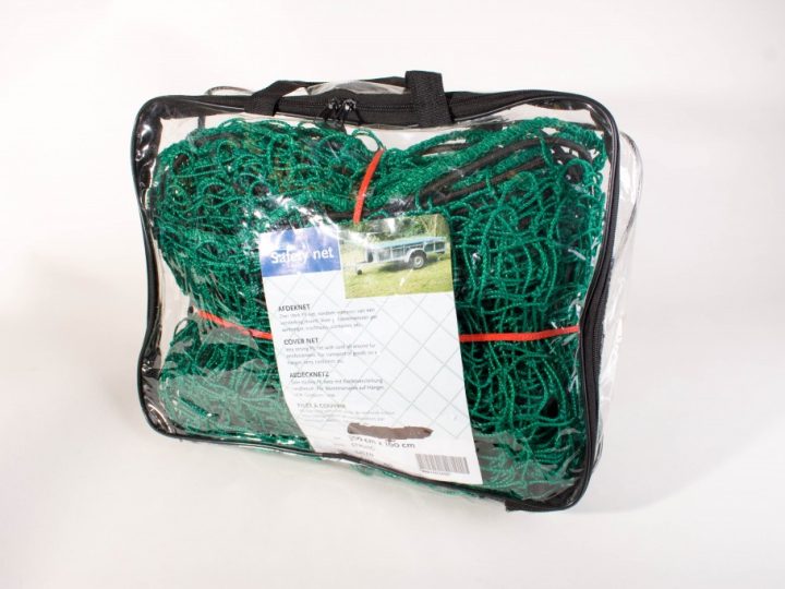 Aanhangernet 250 x 450 cm met elastiek