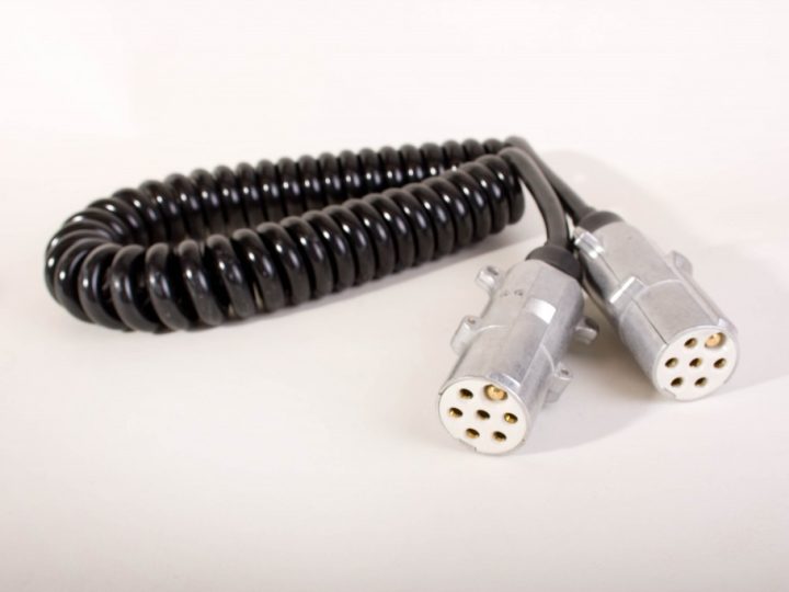 Electrospiraal 2 x 7 polig