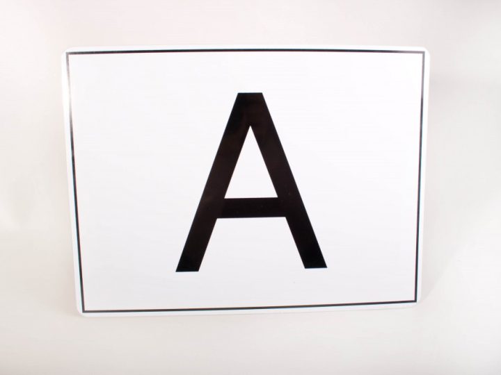 A-bord voor afvalvervoer