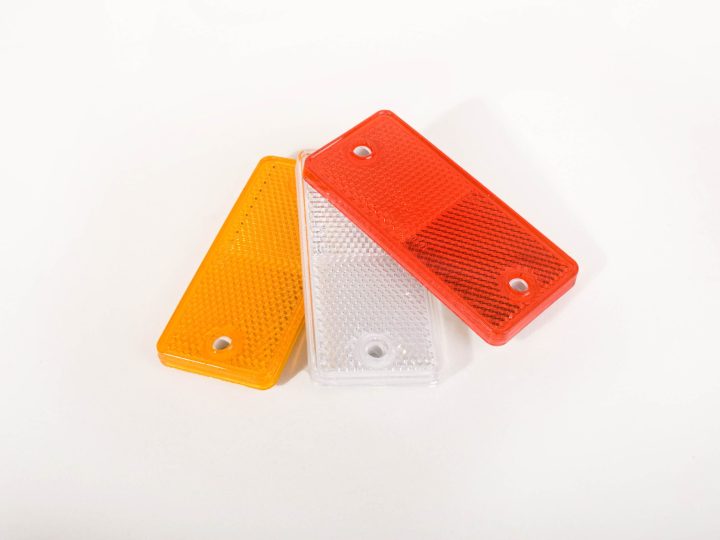 Rechthoekige plak/schroef reflector