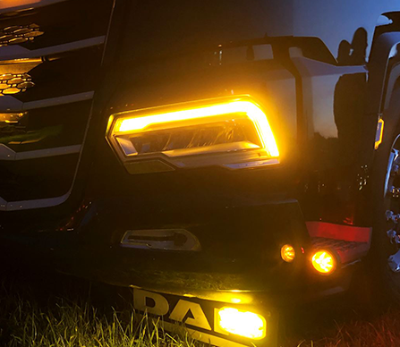 LED unit oranje DAF laatste type