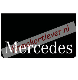 Spatlap voorbumper MERCEDES kort model diverse kleuren