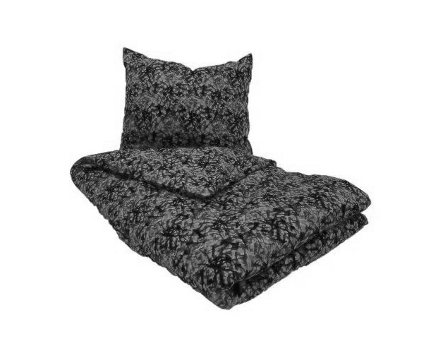 Dekbed overtrek deense pluche grijs Firma Kortlever