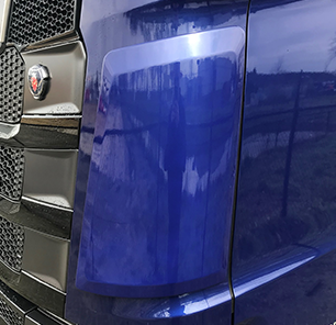 Scania Nextgen hoekschild Firma Kortlever