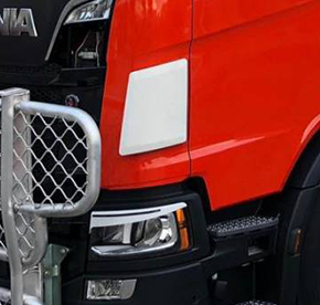 Scania Nextgen hoekschild Firma Kortlever