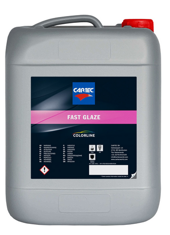 Cartec Fast Glaze 10Ltr Kortlever