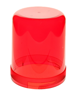 zwaailampkap AEB rood KKT