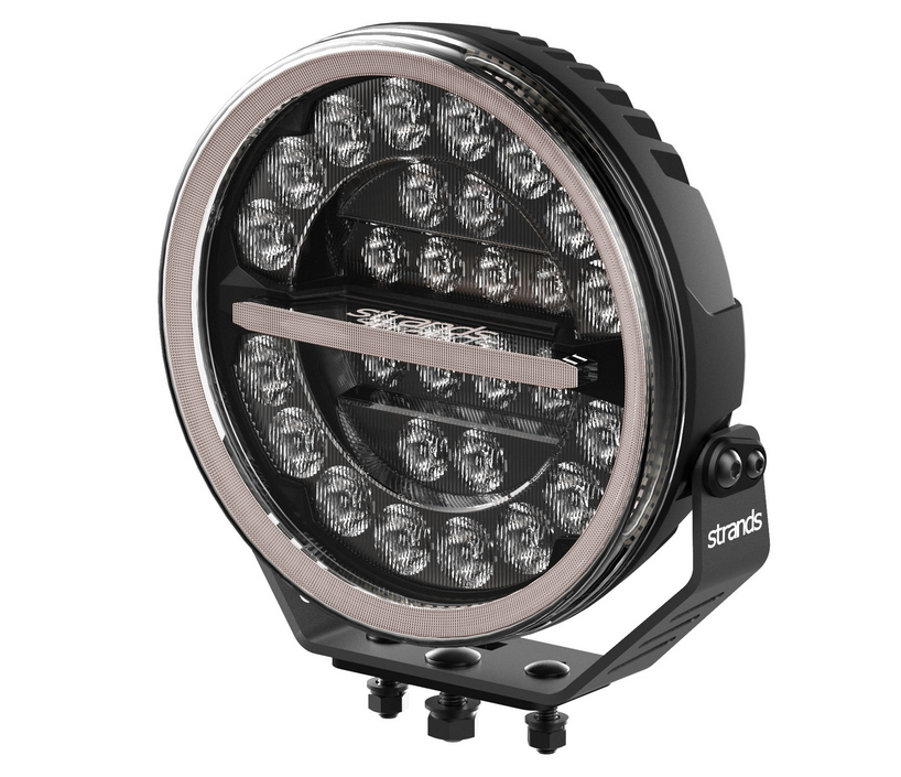 Strands firefly full LED verstraler 9"professional - zwart KKT