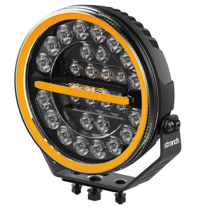 Strands firefly full LED verstraler 9"professional - zwart KKT