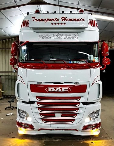 Zonneklep DAF XF 106 Solar Guard KKT