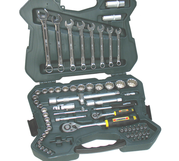 Mannesmann dopsleutelset 68 delig multilock KKT