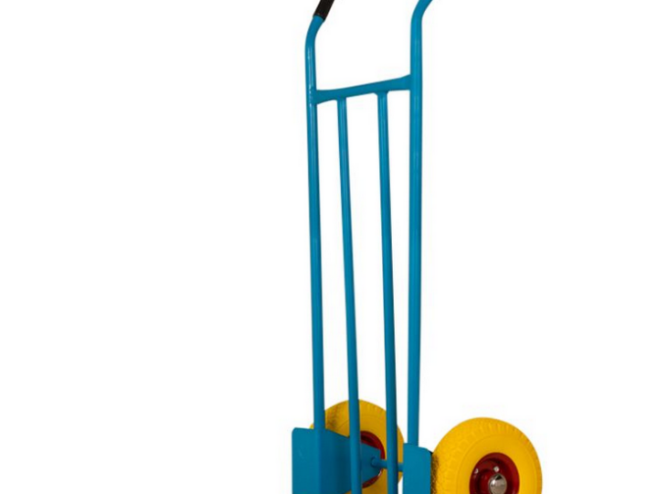 Steekwagen + klep anti lek wielen 200 kg KKT