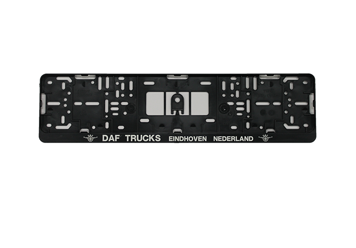 Kentekenplaat houder DAF KKT