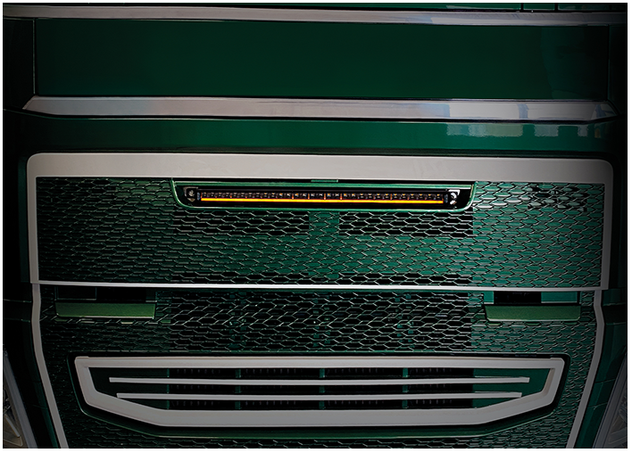 STRANDS Frontgrill kit VOLVO FH4 voor siberia SR LED Bar 32" KKT