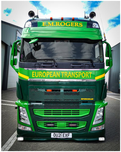 Solar Guard Bumperspoiler VOLVO FH4/5 - 9cm dieper - Talmu wit KKT