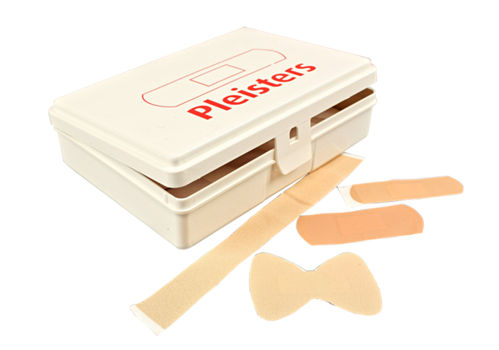 Assortiment doos pleister 100st. huidskleur KKT