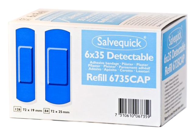 Salvequick navulling Blue detectable KKT