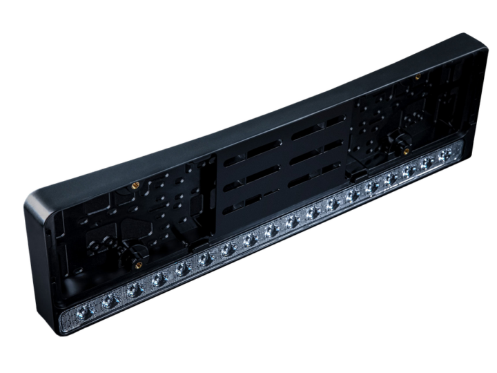 kentekenhouder met ledbar strands