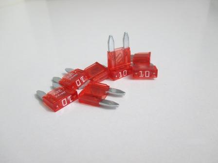 Mini steekzekering 10 Amp